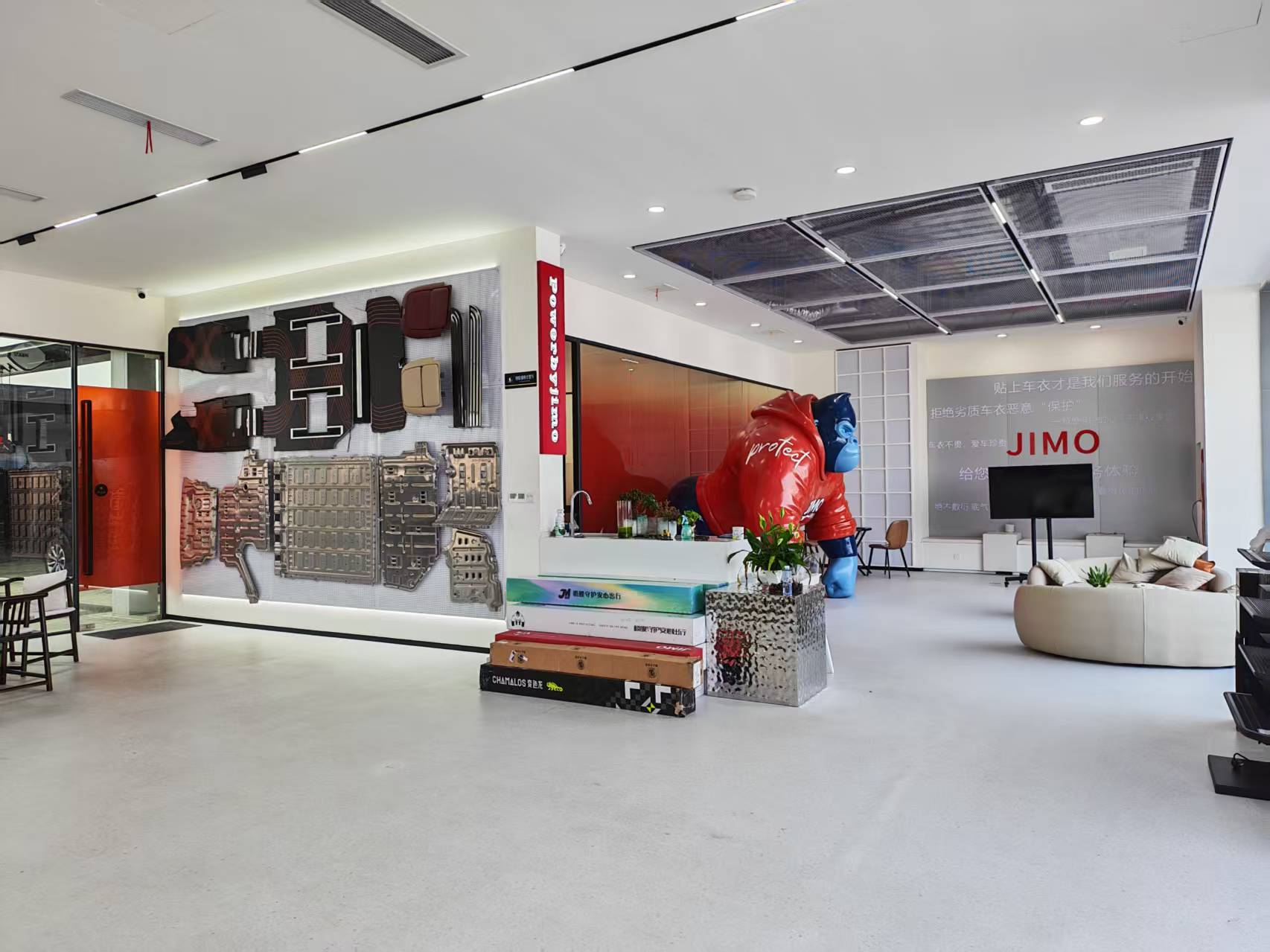 嘉定极膜门店店内环境